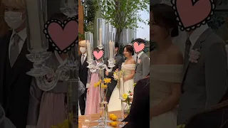 jiwoo (jhope sister wedding) RM,jin,v attending the wedding #bts #jhope #v#jin #namjoon#rm#taehyung