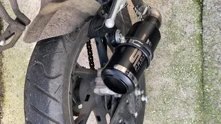 Keeway rkf 125cc fake sc project exhaust