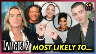 TALL GIRL 2 Cast Plays MOST LIKELY TO | Interview