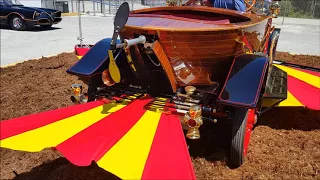 Watch: A restored - and real Chitty Chitty Bang Bang film car - now calls Jacksonville home