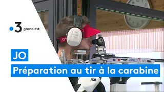 JO de Tokyo : préparation de Brian Baudouin au tir à la carabine