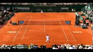 Novak Djokovic vs. Mikhail Youzhny - ATP Masters Monte-Carlo 2013 - Highlights 17.04.2013