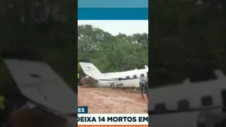 tragédia urgente Avião cai no Amazonas deixa 14 mortos em Barcelos