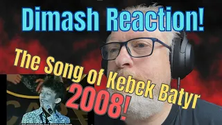 Reaction to Dimash singing The Song of Kebek Batyr