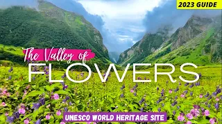 Valley of Flowers Trek (2023)🌿 Heaven on Earth | Best Place to Visit | Uttarakhand | Complete Guide