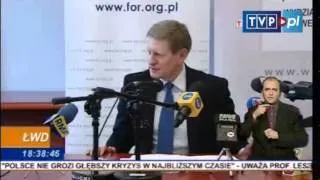 Leszek Balcerowicz o stanie finansów publicznych