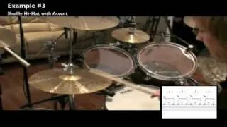 Drum Lesson: Billy Ashbaugh - Standard Blues/Rock Shuffle