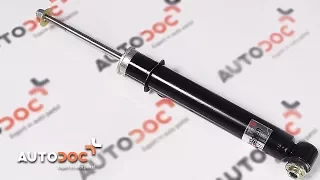 How to change rear shock absorbers BMW X5 E53 TUTORIAL | AUTODOC