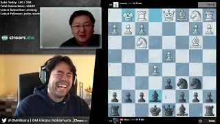 THE LAUGH OF HIKARU NAKAMURA LOL !