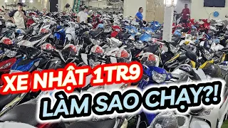 Thôi xong! Làm sao bán hàng trăm chiếc AB Wave Dream cũ chất đống trong bãi xe máy khủng ở An Sương