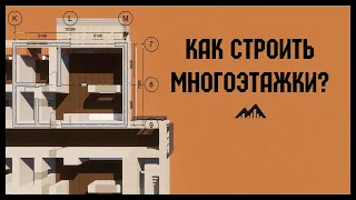 Как строить многоэтажки!? | Строим город в minecraft