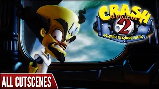 Crash Bandicoot 2: Cortex Strikes Back (PS4) - All Cutscenes