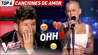 Canciones de AMOR que EMOCIONARON a los coaches en La Voz