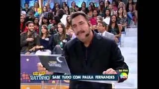 [Programa do Ratinho] Paula Fernandes participa do "Sabe Tudo" - Parte 3