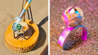 Exclusive Jewelry ideas to turn Trash into magical Rings, pendants and Earrings