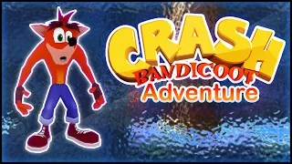 Crash Bandicoot Adventure fangame All EasterEggs (FullGame)