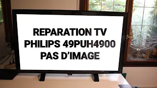 How to fix a Philips 49puh4900 TV that has no picture