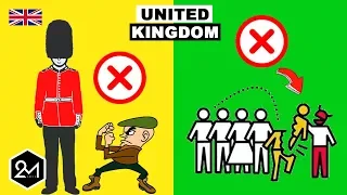 Top 10 Things You Should Never Do In The UK!