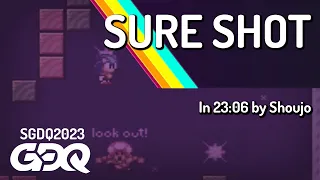 Sure Shot by Shoujo in 23:06 - Summer Games Done Quick 2023