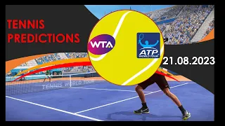 Tennis Predictions Today|ATP Winston Salem|WTA Cleveland|Tennis Betting Tips|Tennis Preview