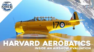 Harvard Aerobatics - Inside an Airshow Evaluation - Flying BC