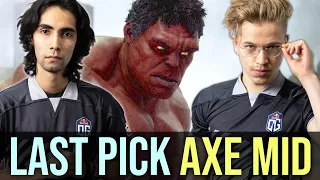 LAST PICK Axe Mid — Topson + Sumail vs Saksa