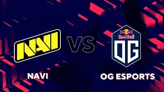 ГРУППА А - ФИНАЛ. NAVI vs OG. Map-2 DUST2. BLAST PREMIER FALL 2020