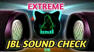 Extreme JBL Sound Check Bass Boosted