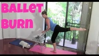 Full Length Barre Workout: Ballet Burn (cardio ballet, barre burn, toning, sculpting, abs)