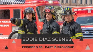 Eddie manages to get the two girls out of their car - 5x09 | Past is prologue