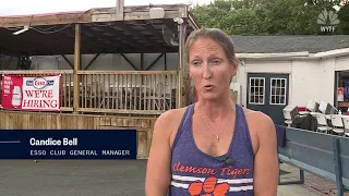 Blown Away: Wind Tosses Restaurant Worker Onto Roof