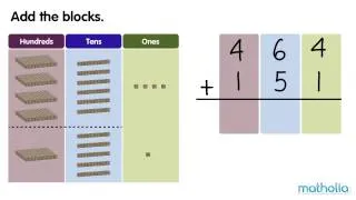 Addition to 1000 (With Regrouping)