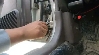 Repair sagging Nissan door that does not fit properly