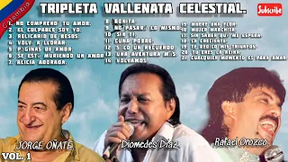 Tripleta vallenata Celestial. JORGE OÑATE, DIOMEDES DÍAZ Y RAFAEL OROZCO.