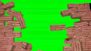 Wall Breaking Green Screen | Free Green Screen | Tech Library | #wall #break #greenscreen