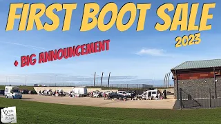 FIRST Car Boot Sale of 2023 - Plus BIG Announcement ~ #reseller #ebayseller #fleamarket