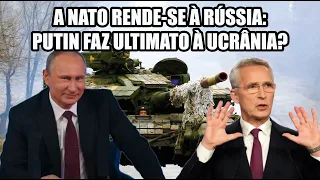 NATO surrenders to Russia: Putin makes ultimatum to Ukraine? - subtitles (Port, English, Russian)