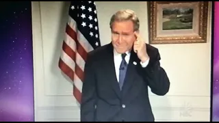 Jay Leno interviews President George W. Bush (Steve Bridges)