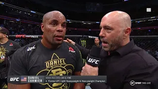 Emotional Daniel Cormier hints at retirement after loss to Stipe at UFC 241