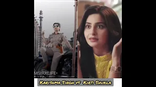 Karishma Singh vs Kirti Shukla attitude status. Yukti Kapoor Status. #shorts #yukti_kapoor #madamsir