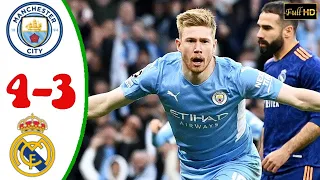 Manchester city vs Real Madrid 4-3 all goals and highlights 2022HD #football