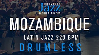 Mozambique Latin Jazz Drumless Backing Track | 220 Bpm