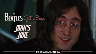 THE BEATLES: GET BACK. JOHN LENNON JOKE ABOUT MASTURB@TION.