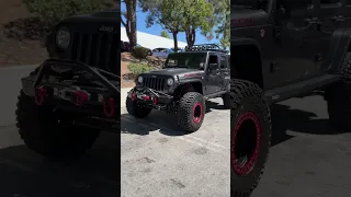 Check out this customers beautiful Jeep JK equipped with our Recon Coilover Kit and Halo Roof Rack.