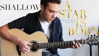 Shallow - Lady Gaga, Bradley Cooper (Fingerstyle Guitar Cover) A Star Is Born