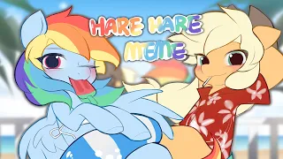 [MLP meme] Hare Hare || AppleDash [by 杜宾TAE]