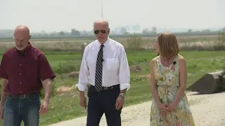 President Biden visits Illinois and talks inflation concerns