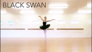 BLACK SWAN VARIATION FOR BEGINNERS - Swan Lake Ballet | natalie danza