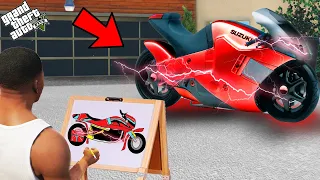 Franklin Using Magical Painting To Build The Most Expensive Bike In Gta V ! GTA 5 new