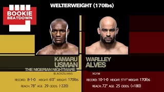 Bookie Beatdown - UFC Fight Night Sao Paulo: Kamaru Usman vs. Warlley Alves